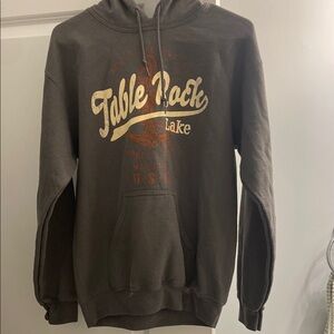 Table Rock Lake Graphic Hoodie - Grey